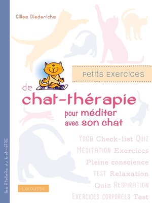 cover image of Petits exercices de chat-thérapie pour méditer avec son chat
